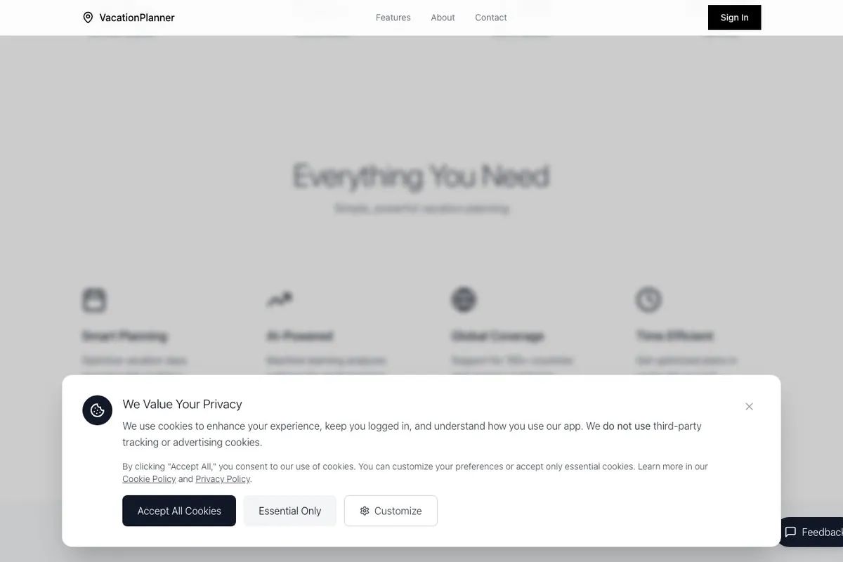 AI-powered optimization results screen
