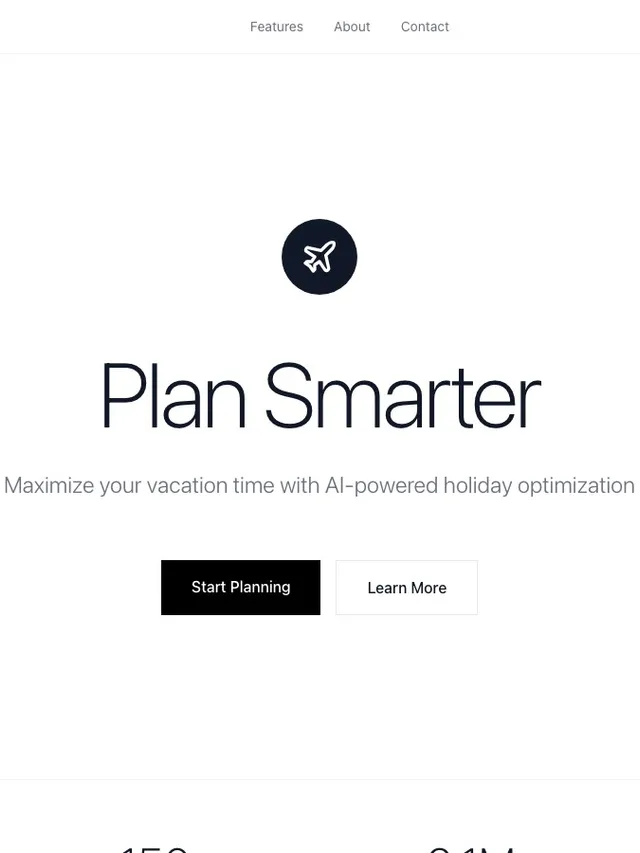 BridgeDays vacation planning tool